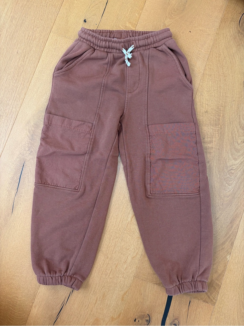 Zara Kids Cargo Joggers Brown Size 5